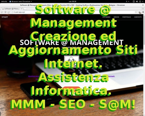 Software @ Management - Informatica ed Internet. Corsi Computer. Creazione Siti Web. SEO S@M MMM